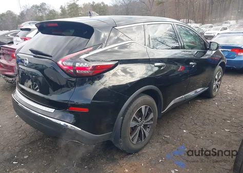 2020 Nissan Murano S Fwd z USA, uszkodzony, nr VIN 5N1AZ2AJ4LN134137